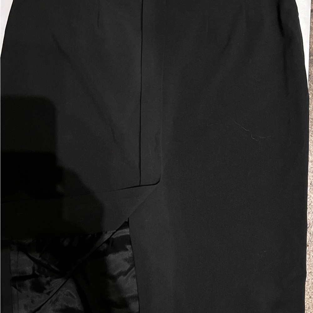 Kevan Hall Black Pencil Skirt - Picture 2 of 5